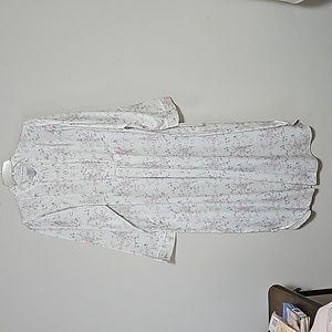 New Miss Elaine Pastel Gown Robe Sz Medium Polyester Cotton New with tags